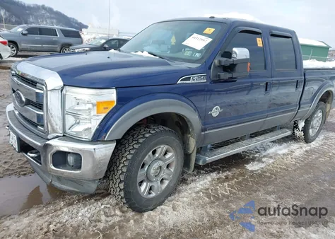 2012 Ford F-250 Lariat z USA, uszkodzony, nr VIN 1FT7W2BT5CEB00151
